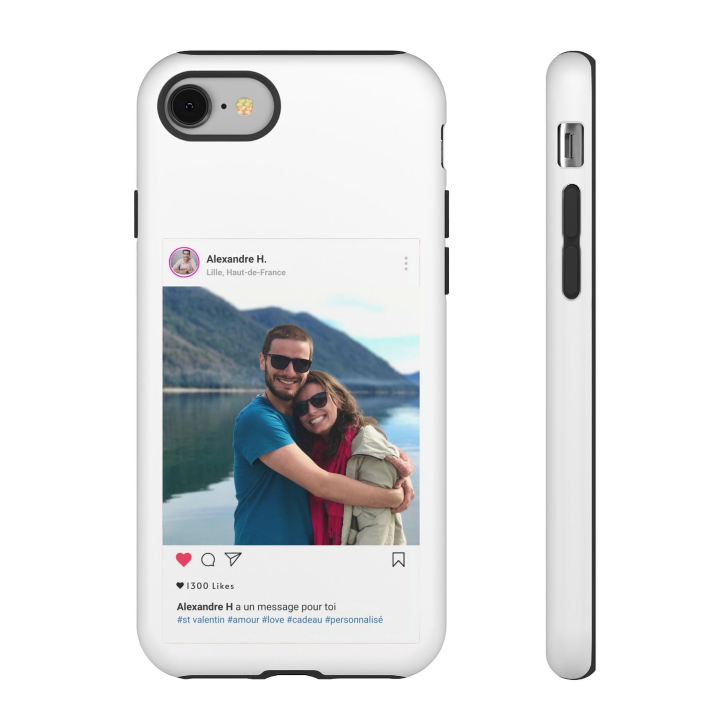 Personalized iPhone case - Valentine's Day special