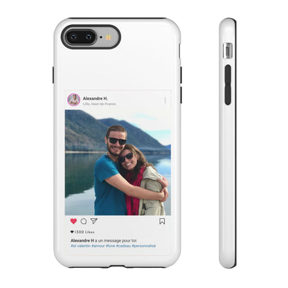 Personalized iPhone case - Valentine's Day special